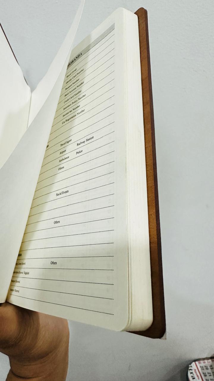 Customised Diary