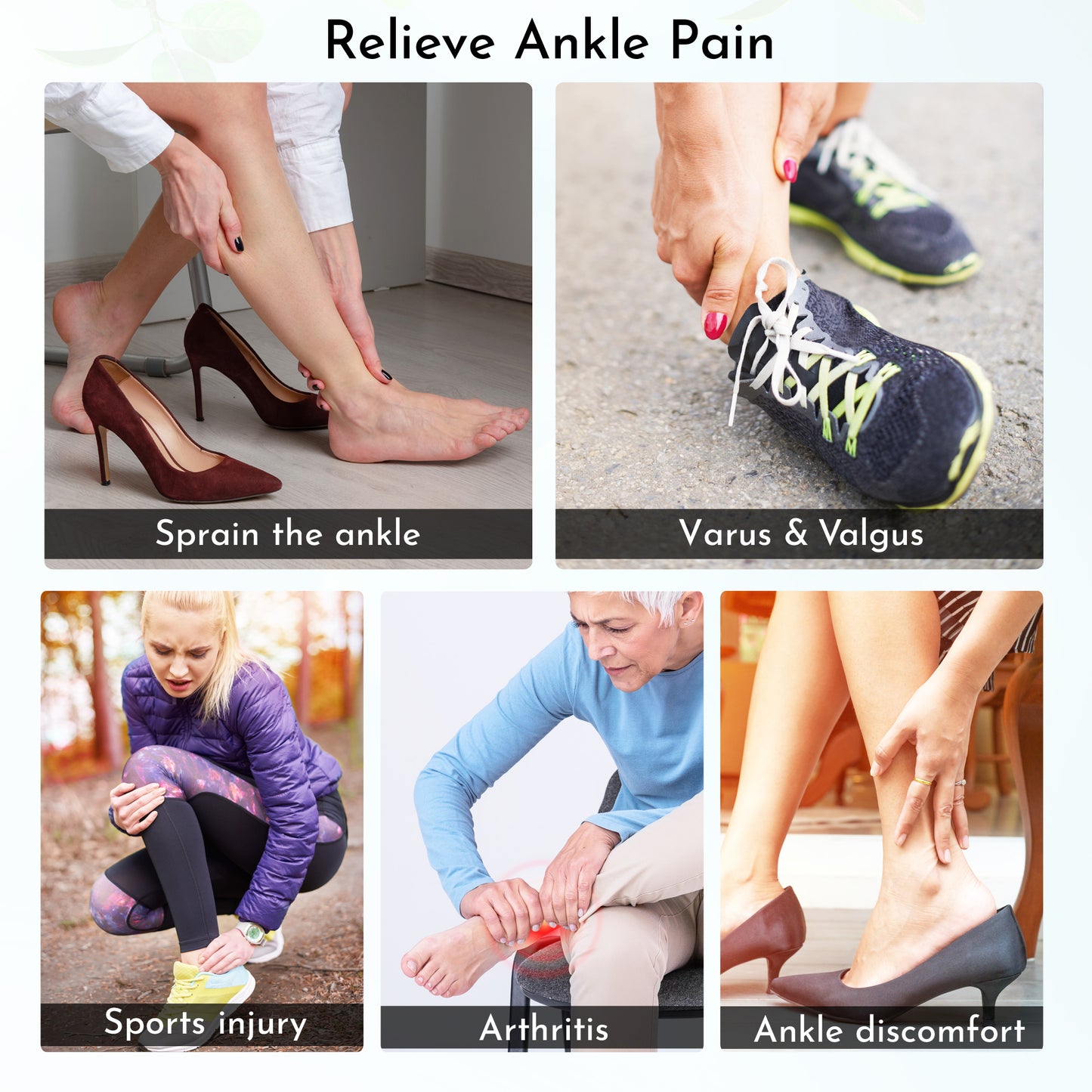 Ankle Heating Pad For Pain Relief