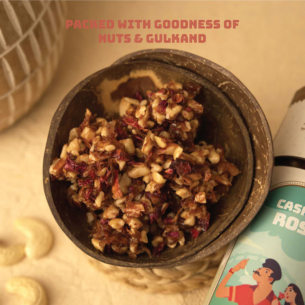 JoySpoon Cashew Rose Mukhwas