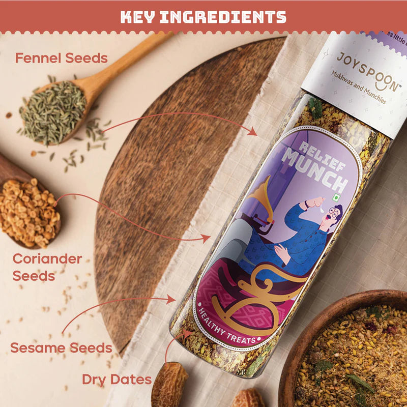 JoySpoon Relief Munch Mukhwas