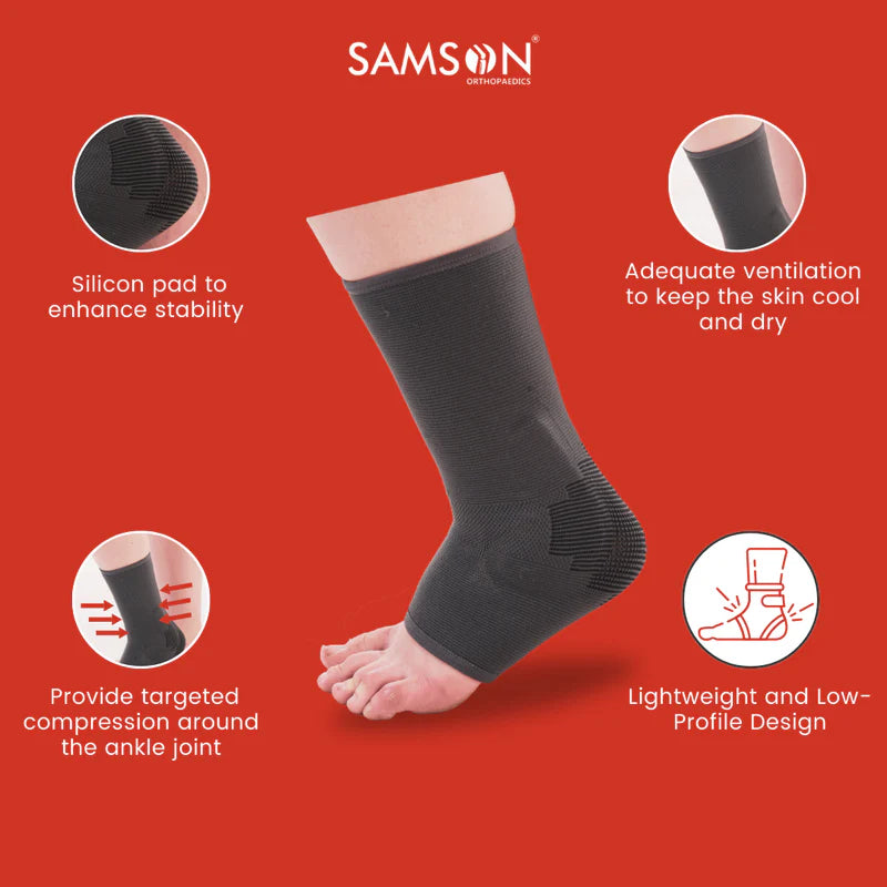 SAMSON Anklet with Silicone Pad (Single)