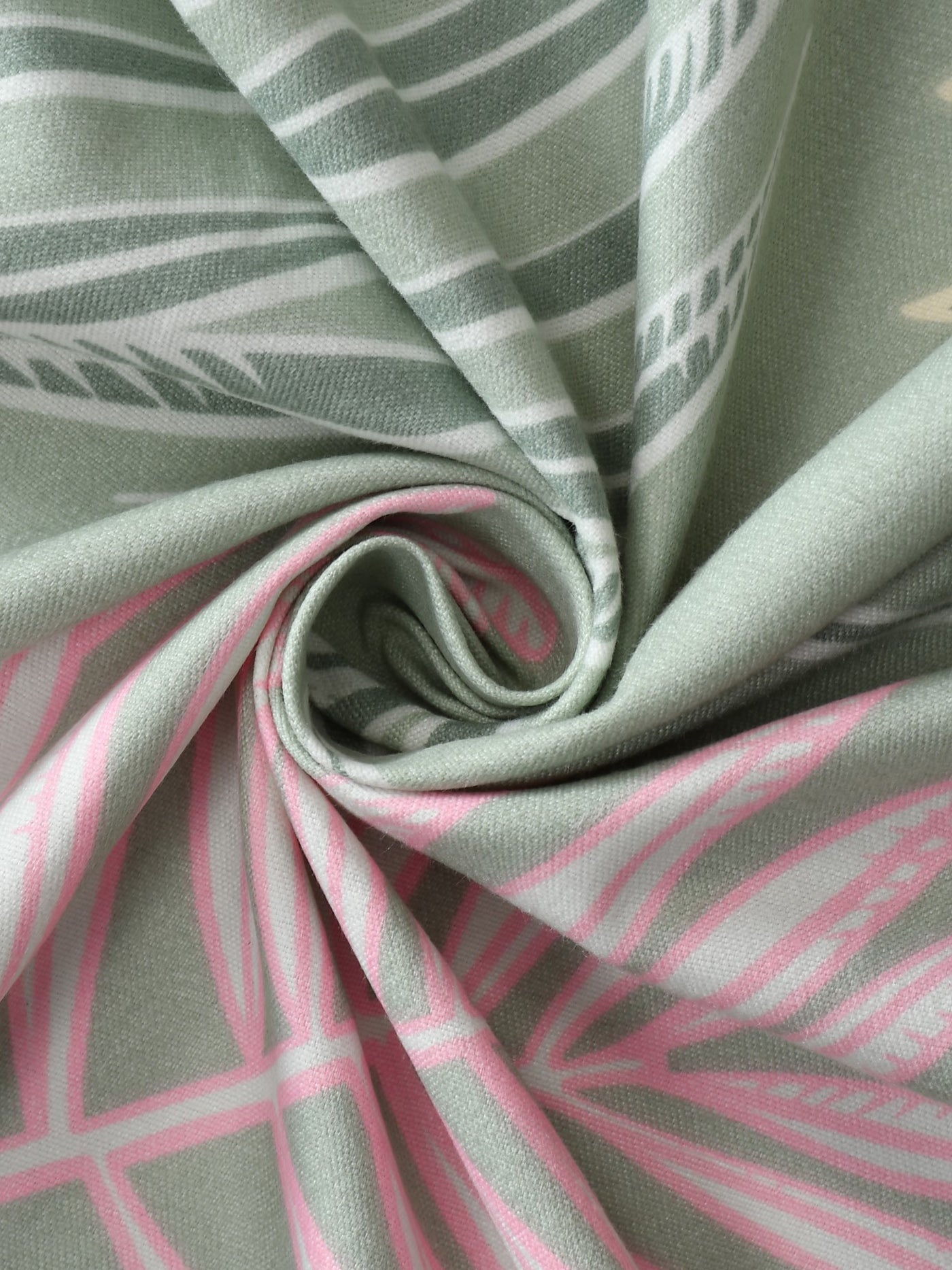 Elastic Fitted Double Bedsheet with Pillow Covers
