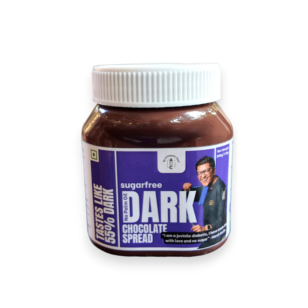 Sugar Free Vegan Dark Chocolate Spread (No Palm Oil, No Sugar)