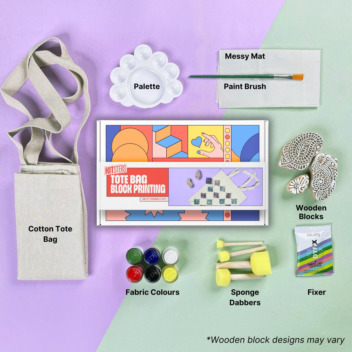 DIY Block Printing Kit