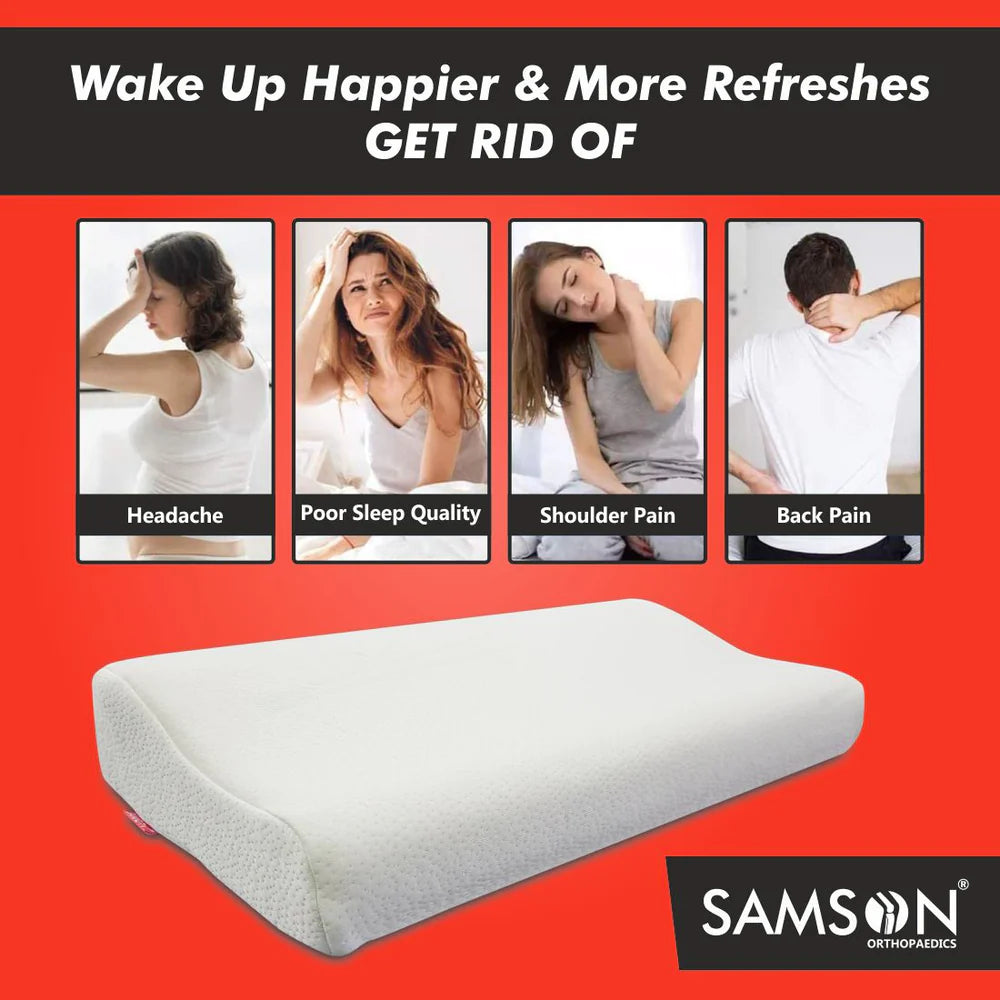 SAMSON Cervical-Pillow (Memory Foam)
