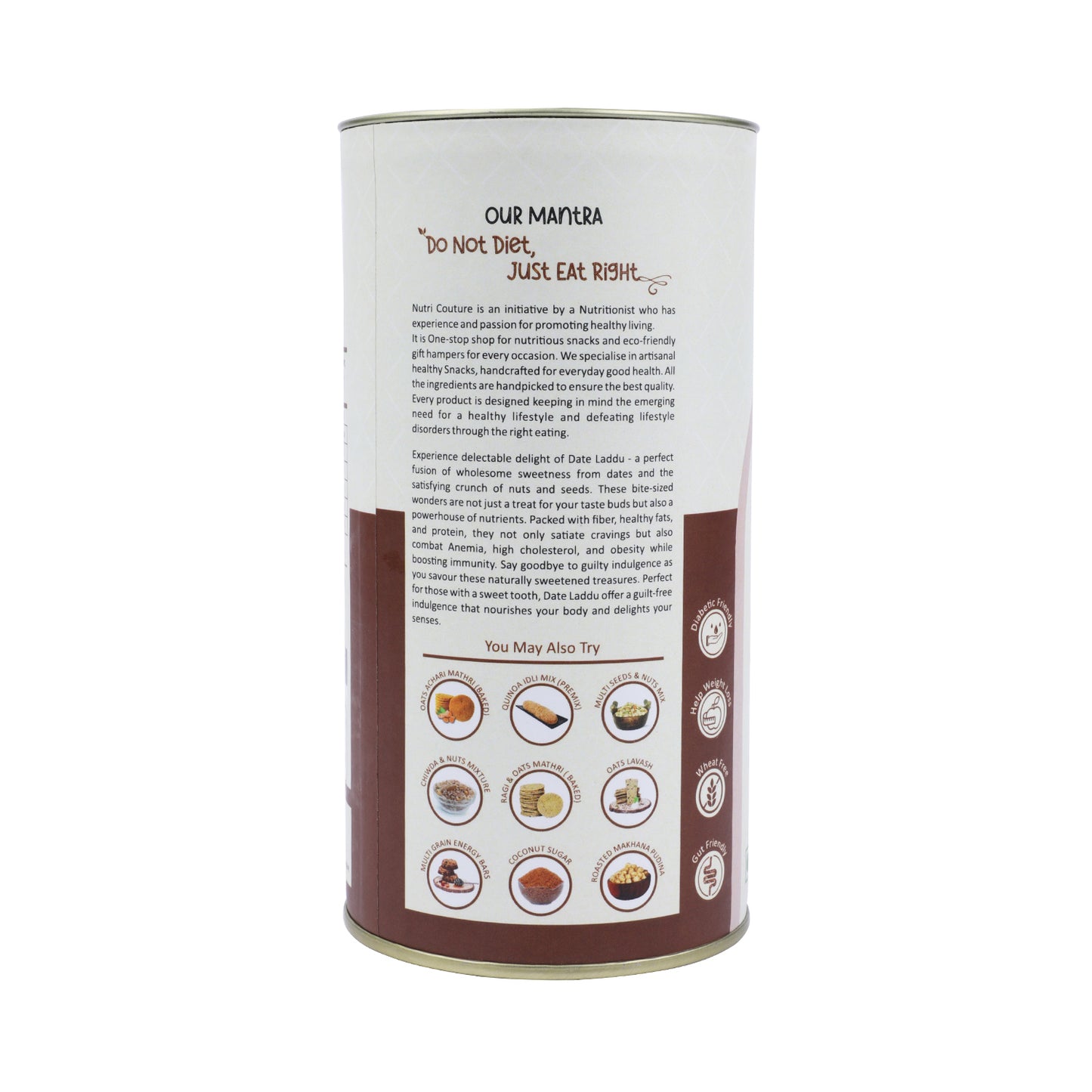 Nutri Couture Dates Laddoo with Nuts & Seeds