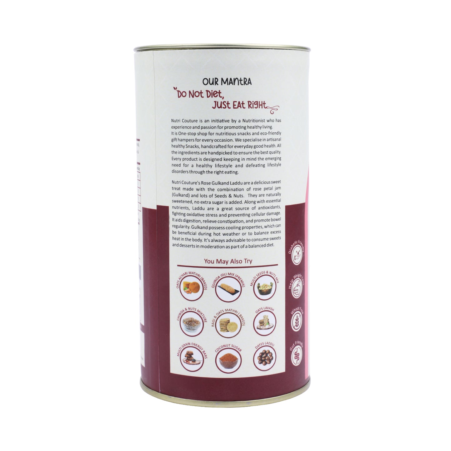 Nutri Couture Rose Gulkand Laddu