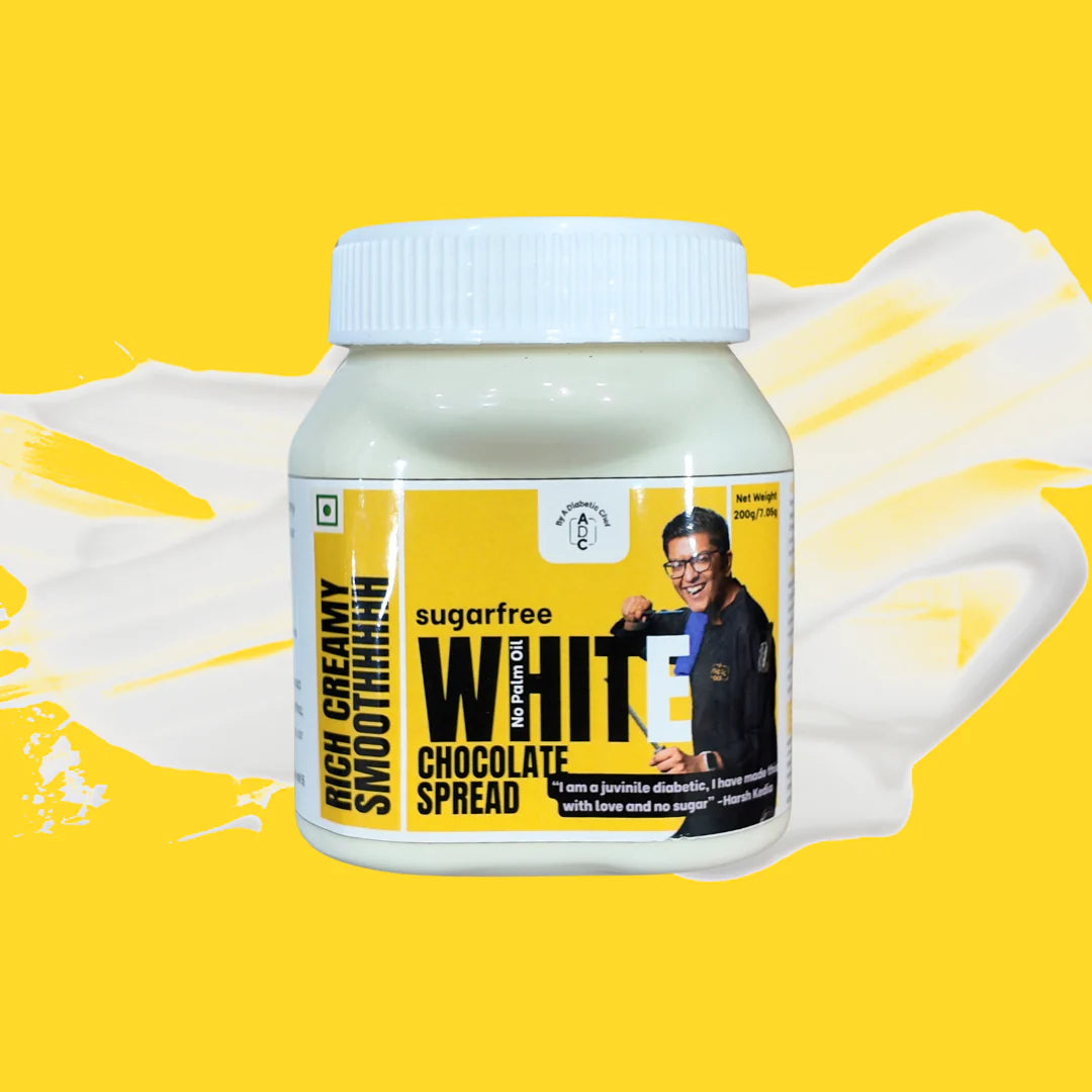 Sugar Free White Chocolate Spread (No Palm Oil, No Sugar)