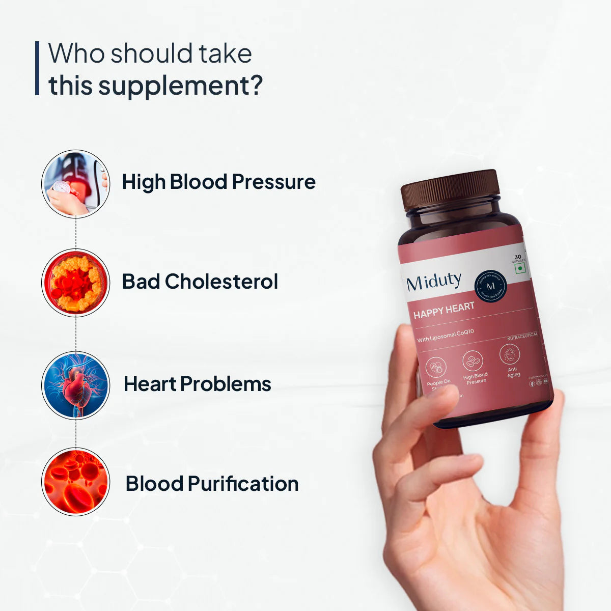 Miduty Happy Heart - Liposomal CoQ10