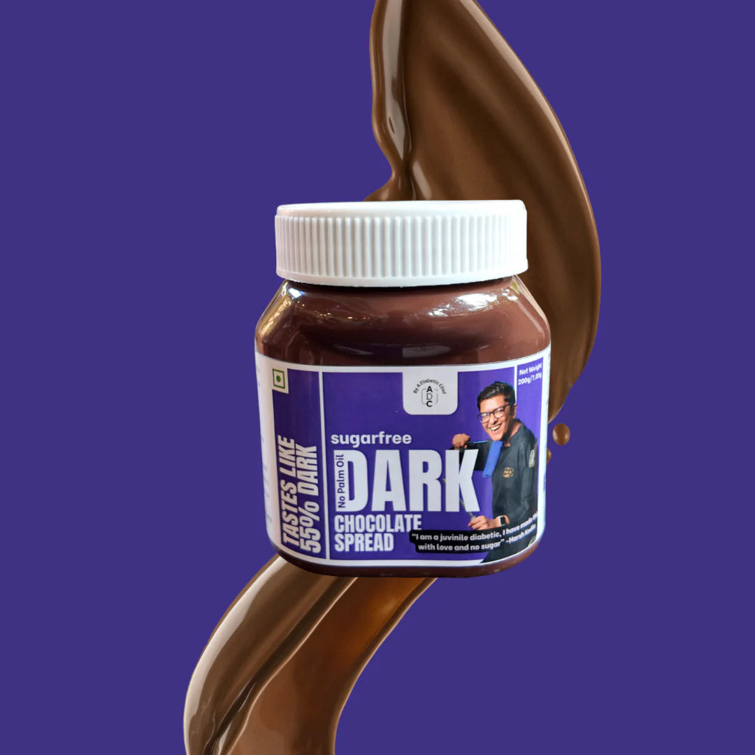 Sugar Free Vegan Dark Chocolate Spread (No Palm Oil, No Sugar)