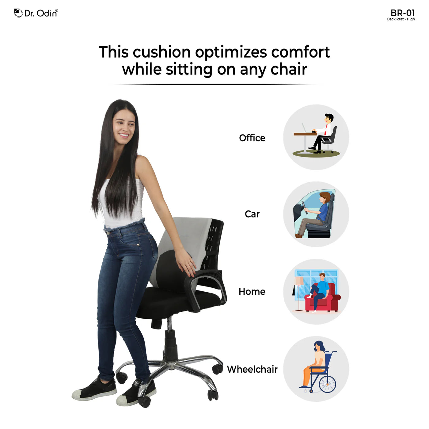 Dr Odin's Back Rest High BR01