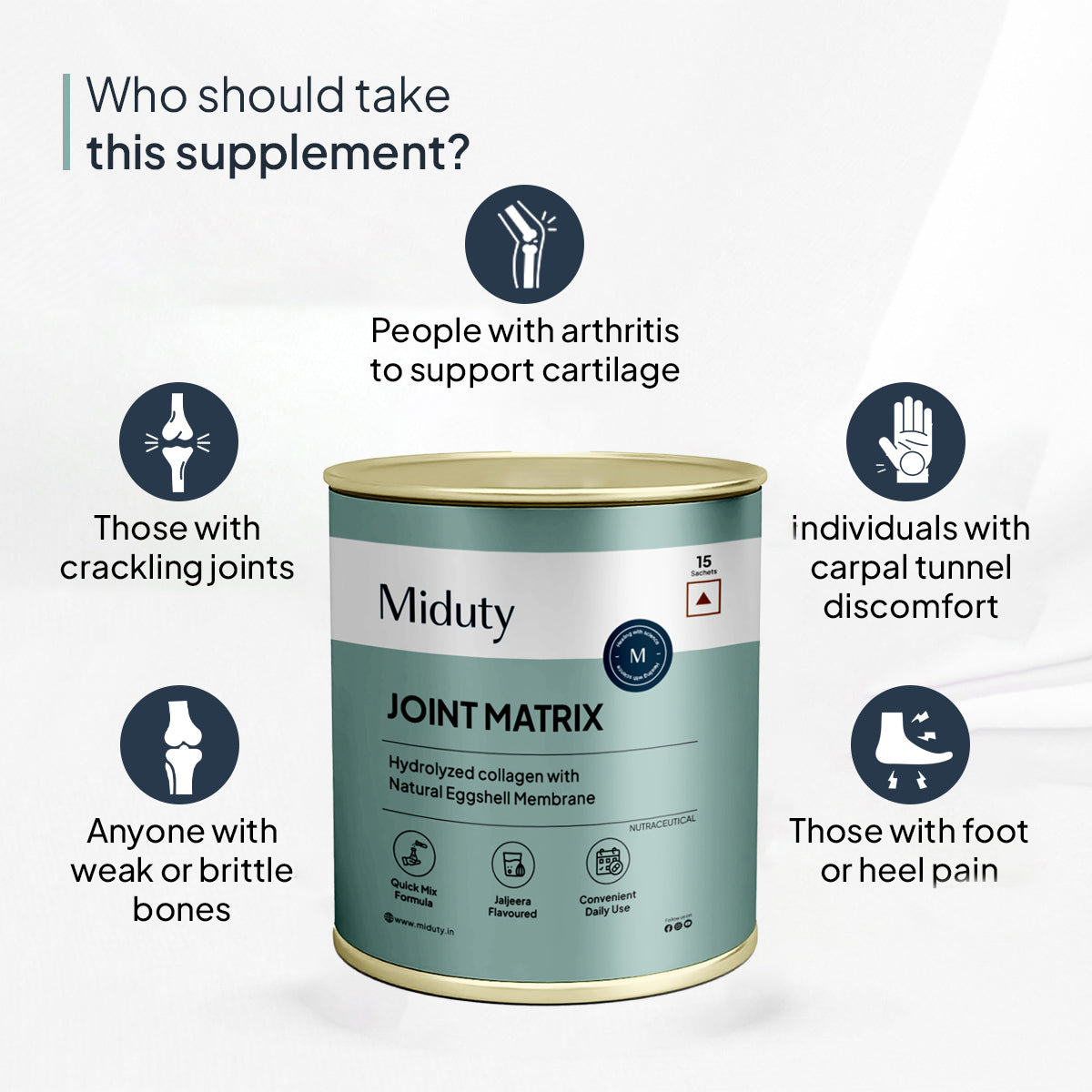Miduty Joint Matrix