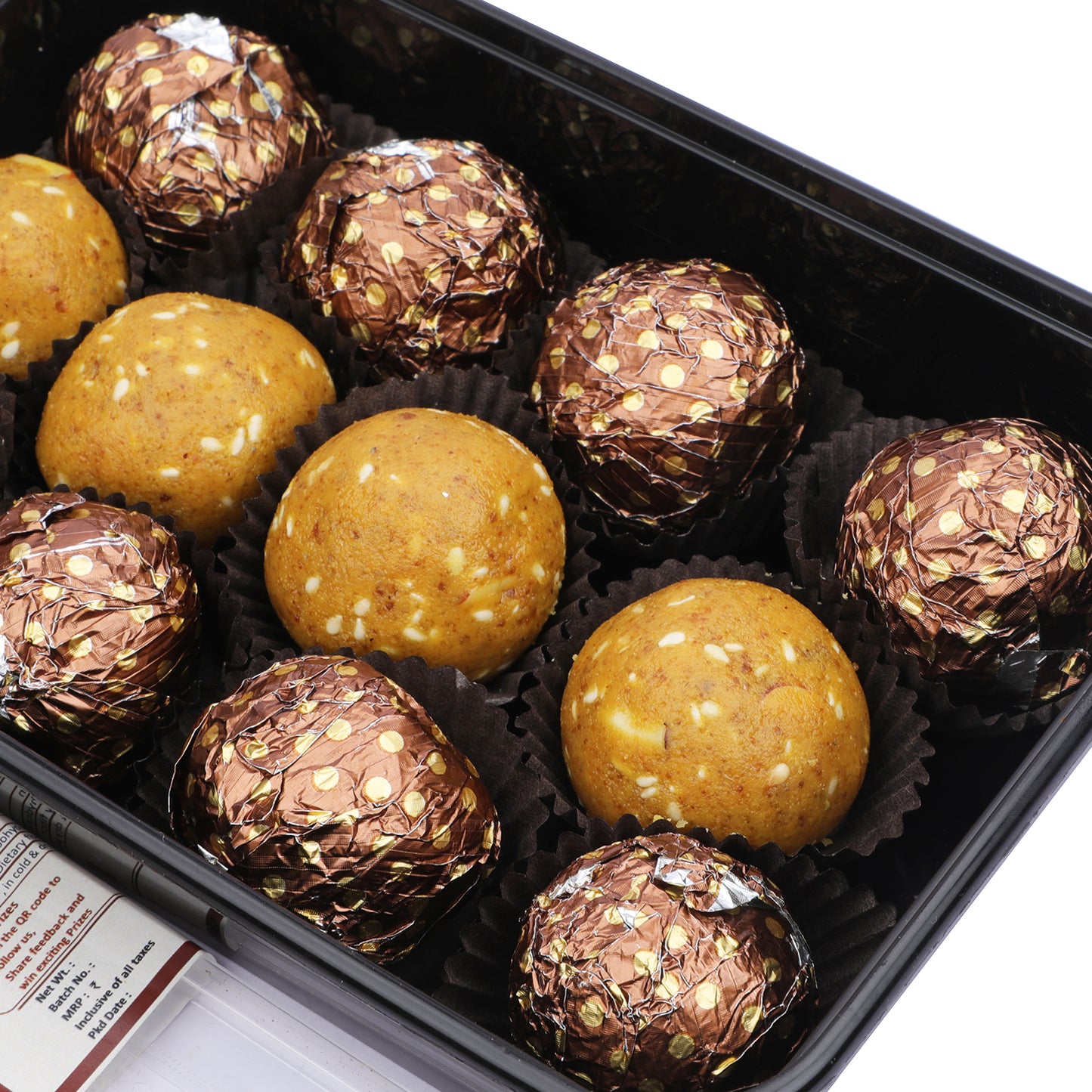 Nutri Couture Besan Laddu (Sweetened with Jaggery)