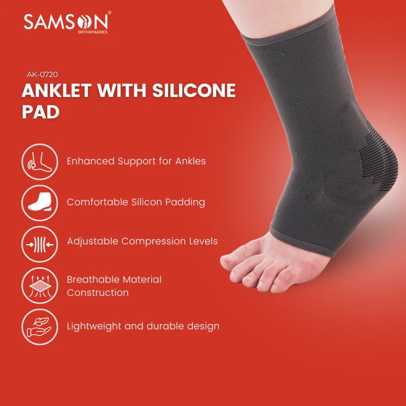 SAMSON Anklet with Silicone Pad (Single)