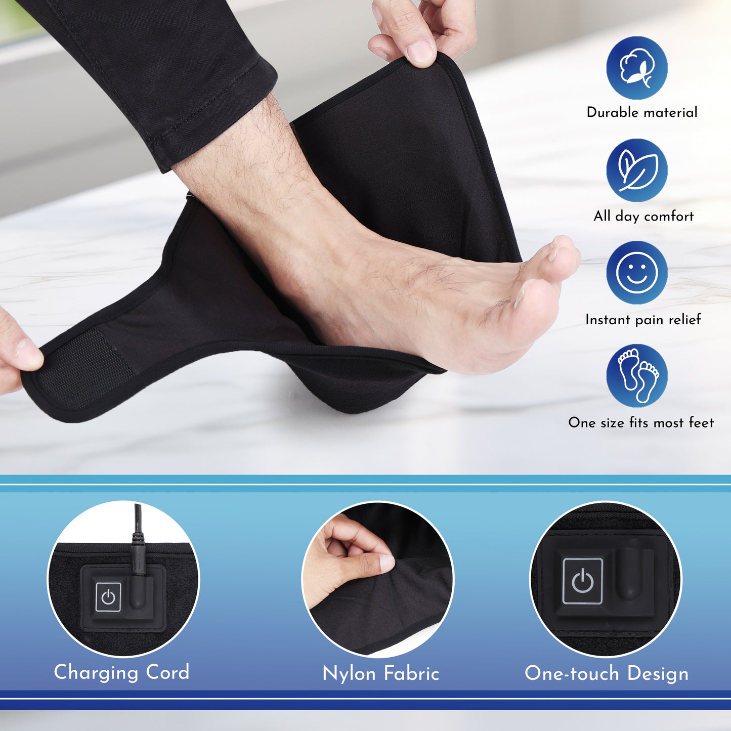 Ankle Heating Pad For Pain Relief