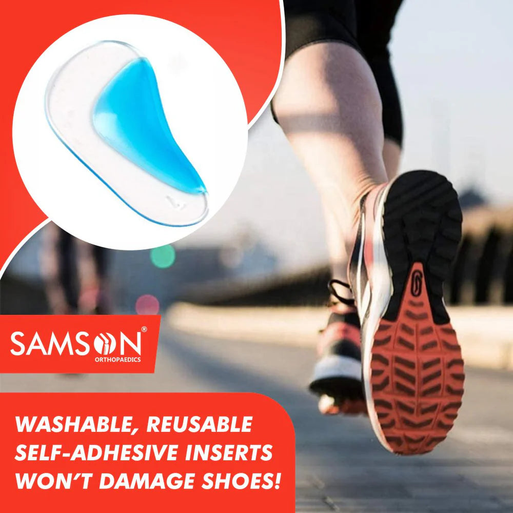 SAMSON Arch Support (PU GEL) (Pair) (AD)