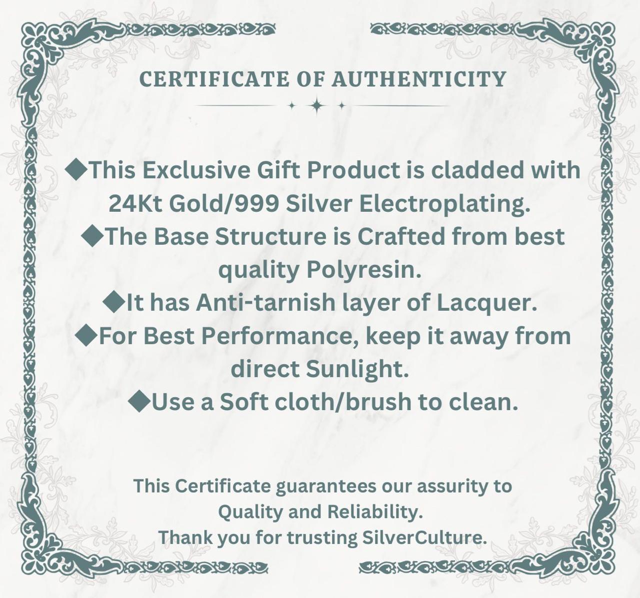 999 Silver Cladded Pair of Elephants