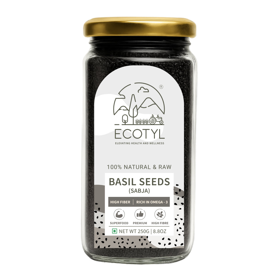 Ecotyl's Basil Seeds (Raw) - 250g