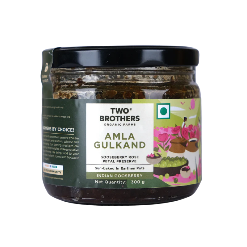Two Brothers Organic Farms Natural Gulkand (300G)