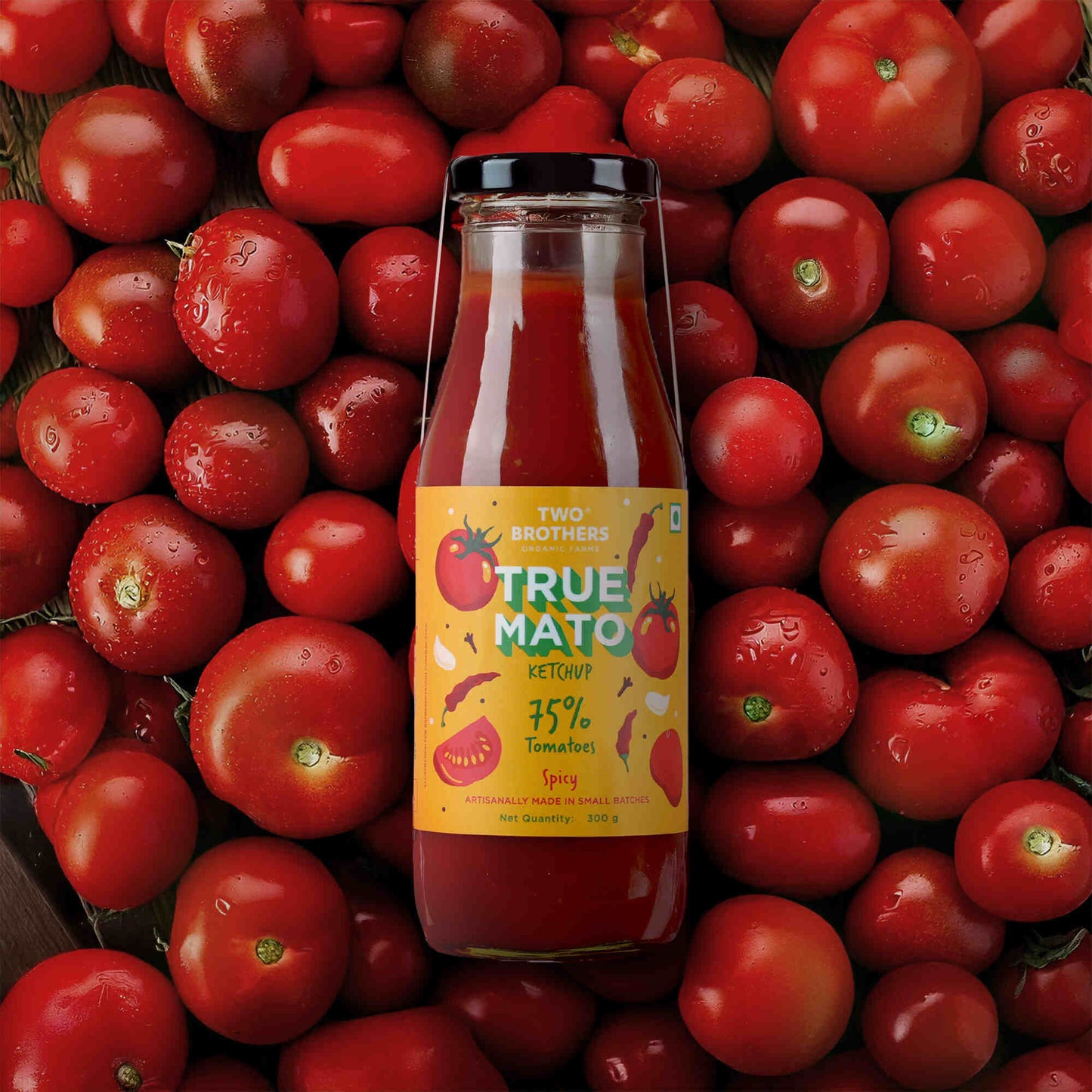 Two Brothers Organic Farms Truemato Ketchup- 750g