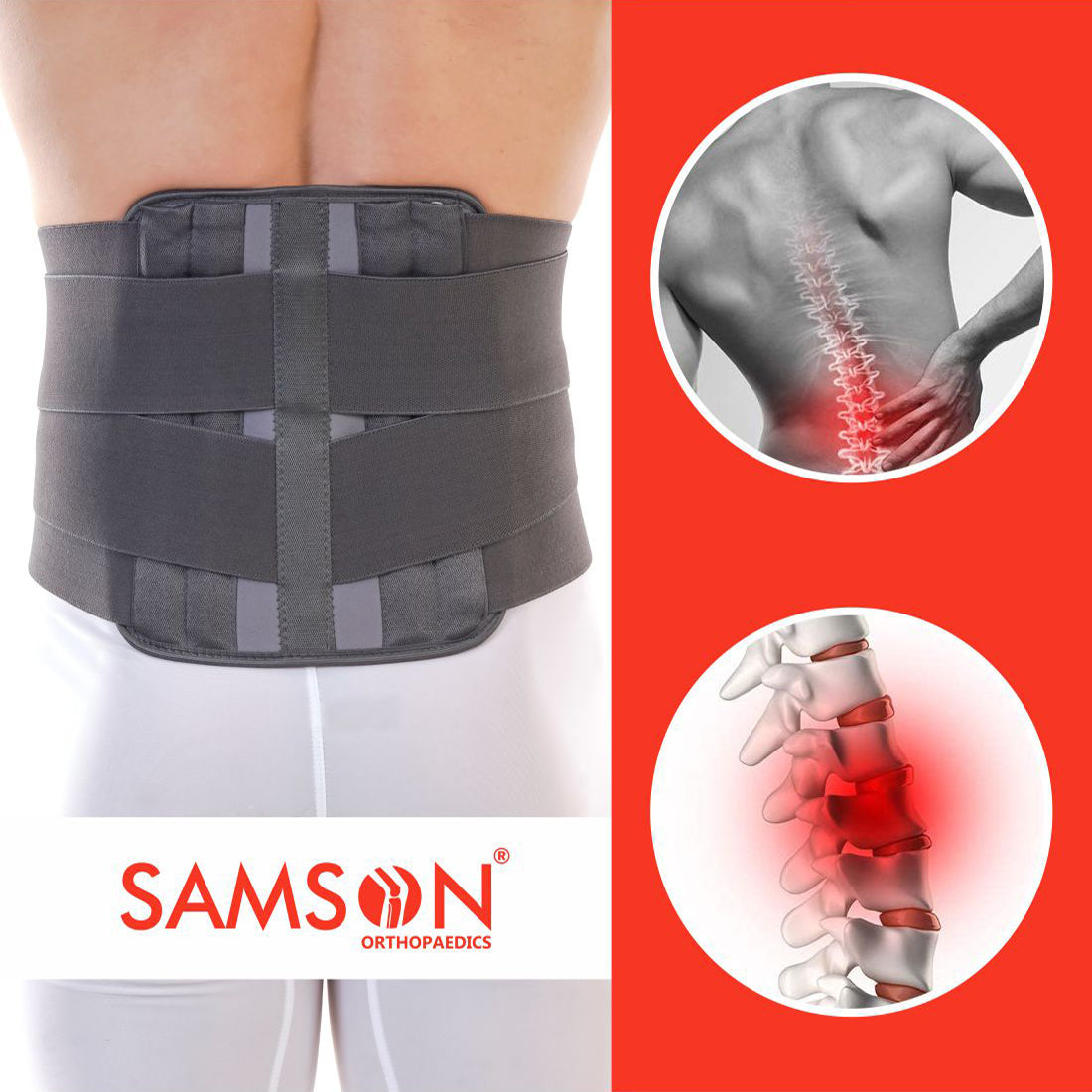 Samson Contoured Lumbo Sacral Support