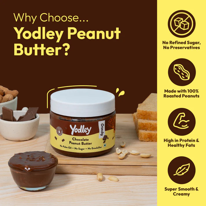Yodley Chocolate Peanut Butter (Crunchy)