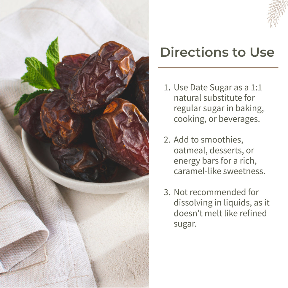 Ecotyl's Dehydrated Dates Powder - 300g