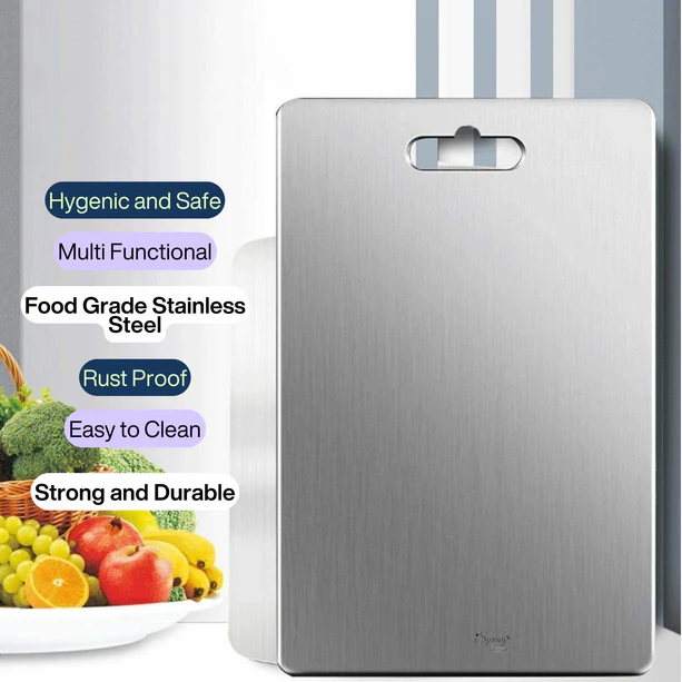 Stainless Steel Chopping Board Mini