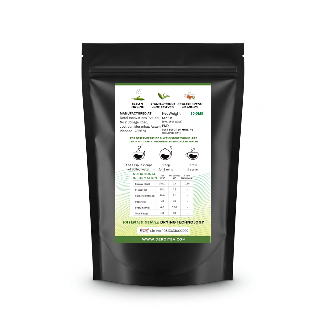 Deroi Tea's Green & Oolong Tea Trial Combo (2 x 30 gms)