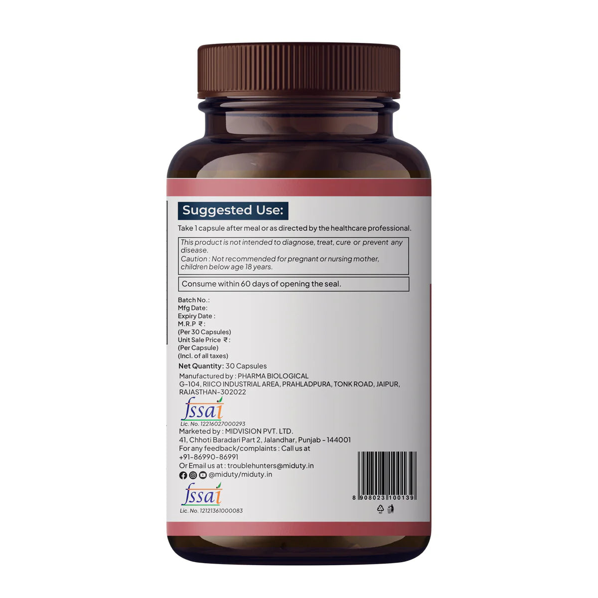 Miduty Happy Heart - Liposomal CoQ10
