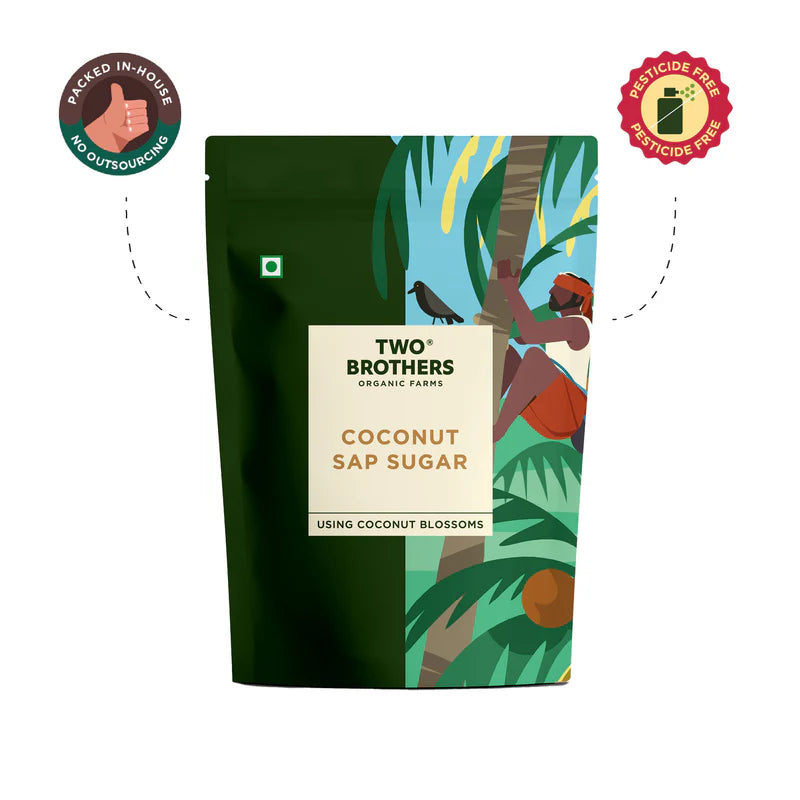 Two Brothers Organics Farms Coconut Sap Sugar 300gms