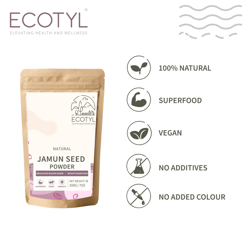 Ecotyl's Jamun Seed Powder - 200g