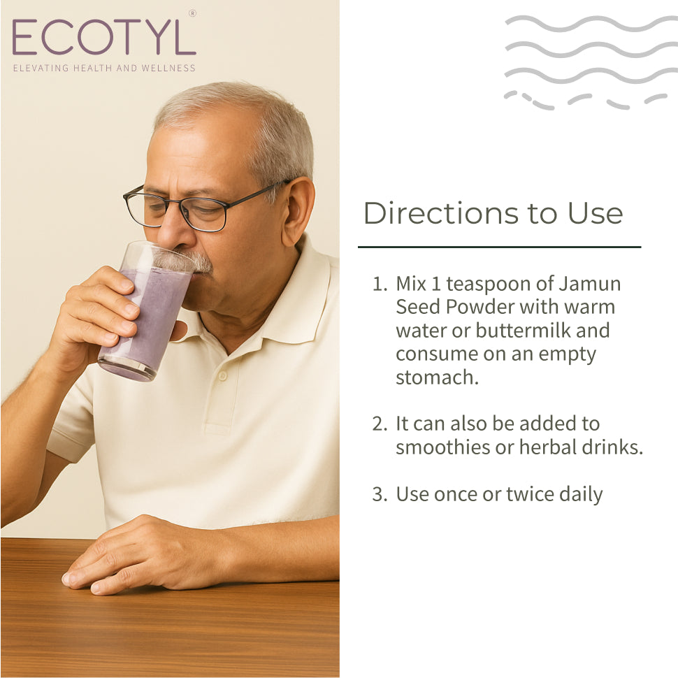 Ecotyl's Jamun Seed Powder - 200g