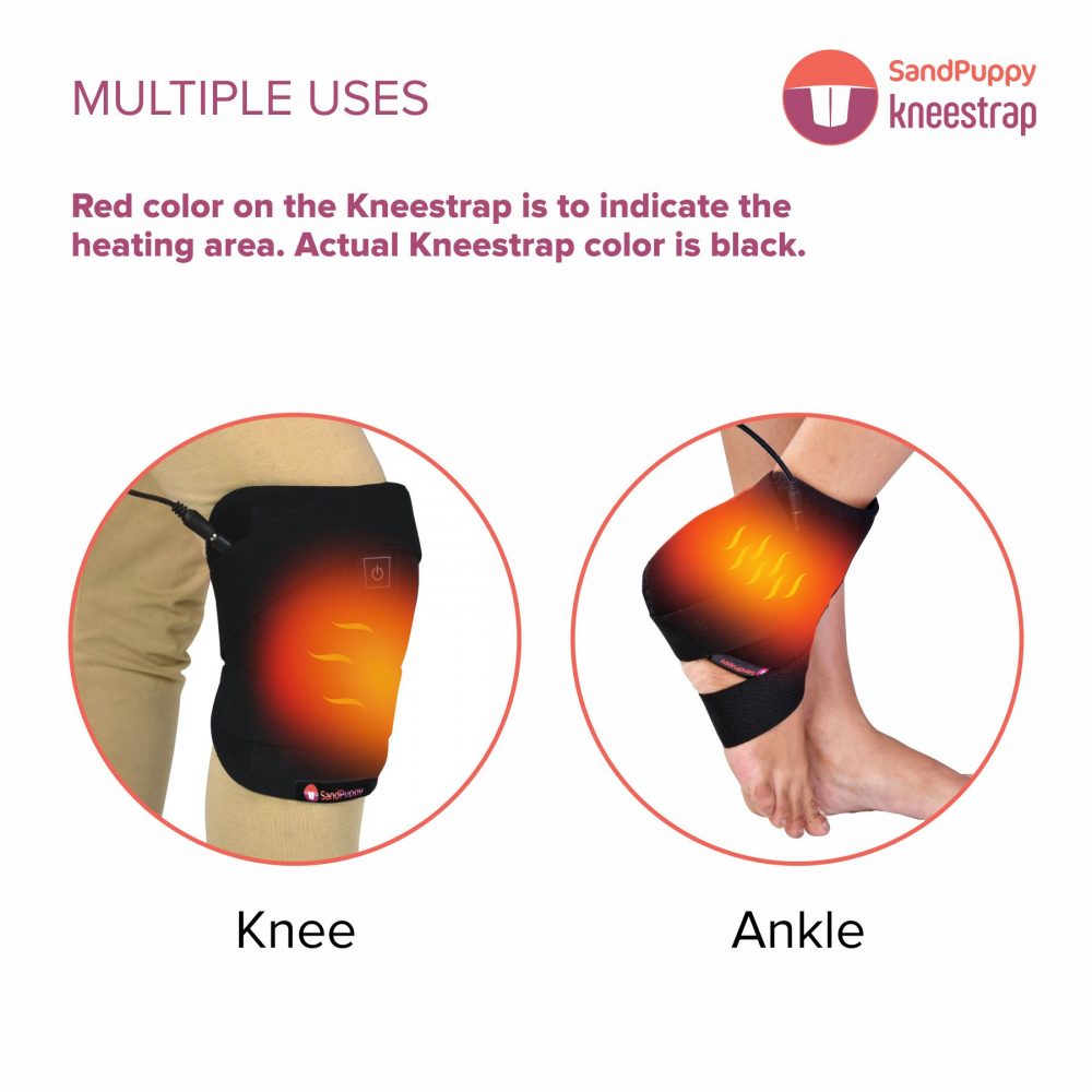 Sand Puppy Knee Strap | Electric Heating Pad for Knee Pain