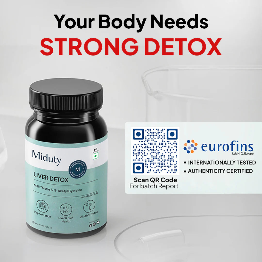Miduty Liver Detox Supplement