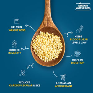 Sugar Watchers Low GI Sevai (Vermicelli), No Maida, Diabetic Friendly