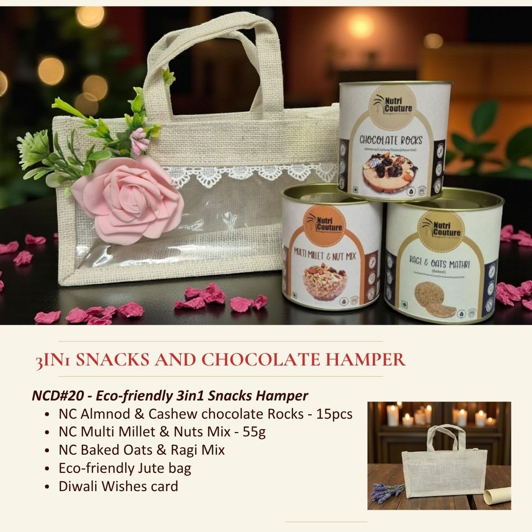 Nutri Couture Eco-friendly 3in1 Snacks Hamper