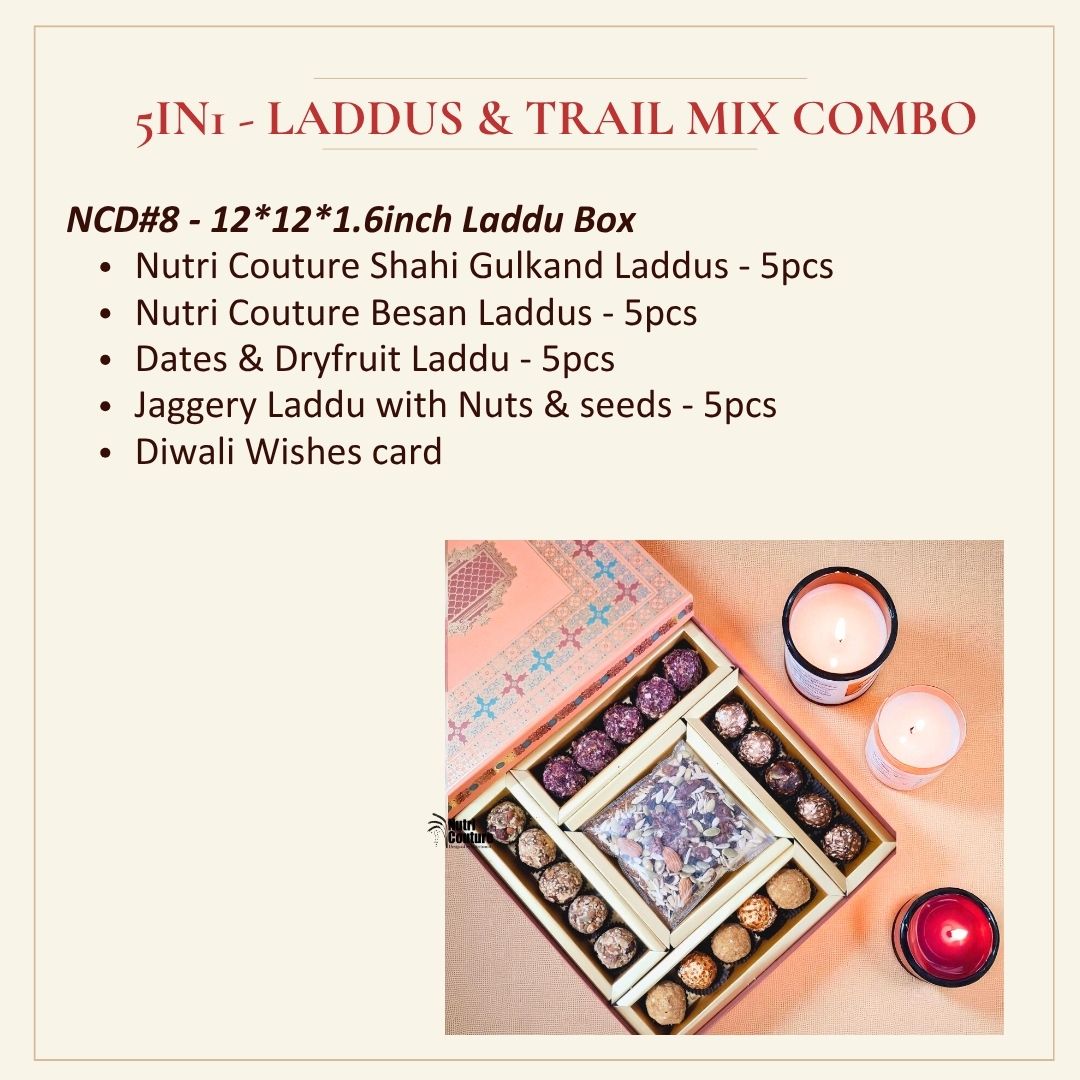Nutri Couture 5in1 Laddu & Trail Mix Combo