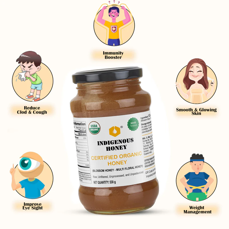 USDA Certified Organic Wild Honey