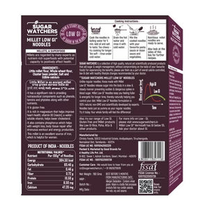 Sugar Watchers Low GI Noodles, No Maida, Non-Fried, Diabetic Friendly