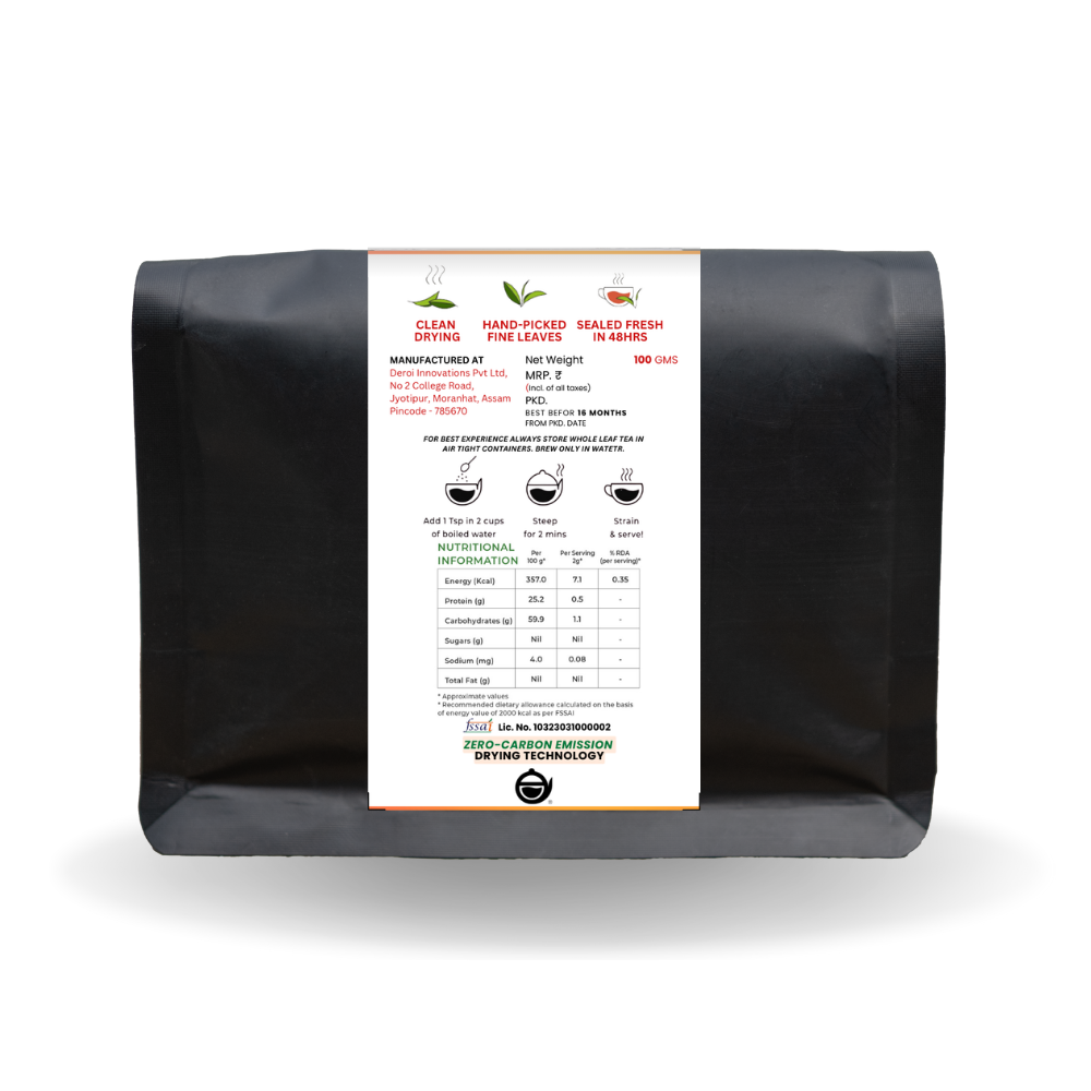 Deroi Tea's Golden Sunset Oolong Tea (Fruity & Aromatic)