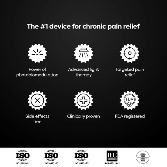 Curapod by Litemed | Non Invasive Pain Management Device