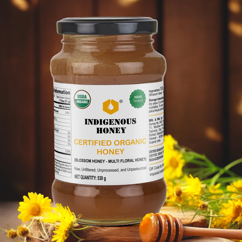USDA Certified Organic Wild Honey