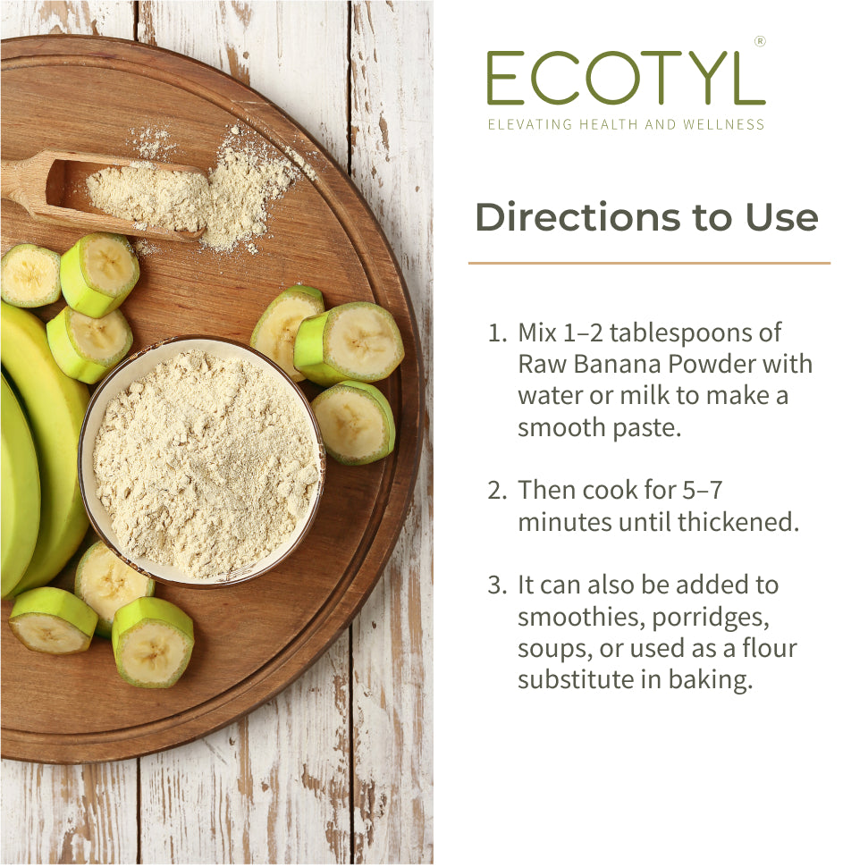 Ecotyl’s Dehydrated Banana Powder - 200g