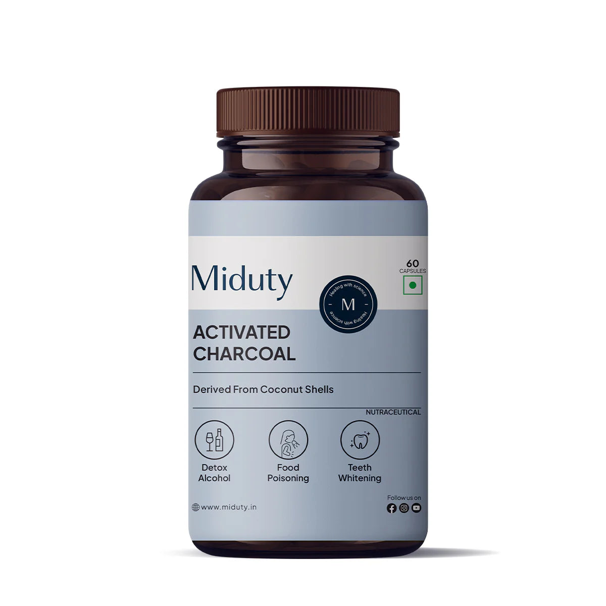 Miduty Activated Coconut Charcoal