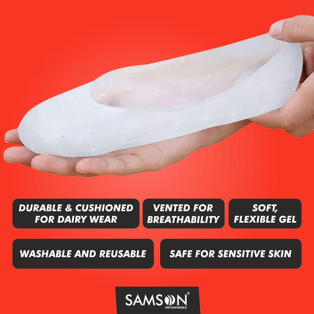 Samson Silicone Socks (Pair)