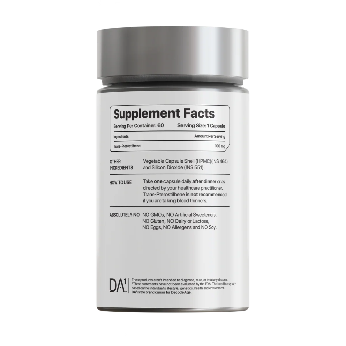 Decode Age Trans-Pterostilbene | Sirtuin Activator