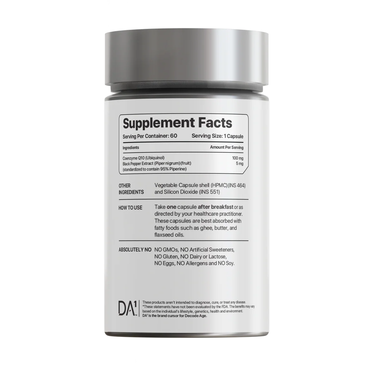 Decode Age CoQ10 | Coenzyme Q10 (Ubiquinol)