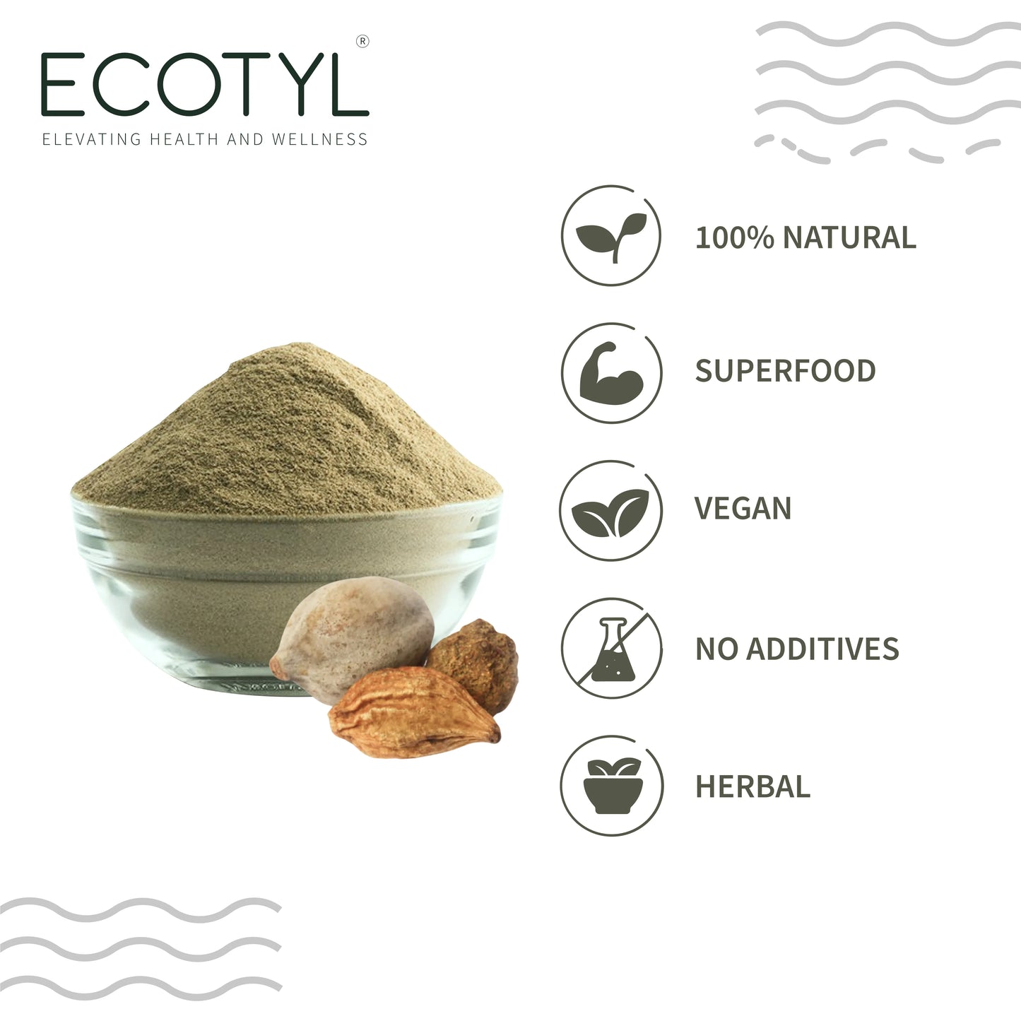 Ecotyl's Triphala Powder - Triphala Powder - 100 G