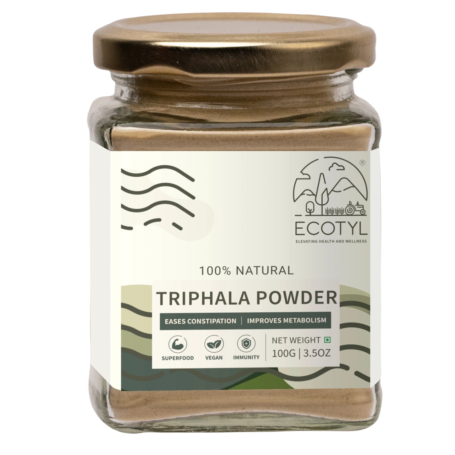 Ecotyl's Triphala Powder - Triphala Powder - 100 G